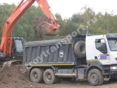 Вывоз грунта в Лыткарино, цены от 250 руб/м.куб